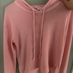 Nordstrom Make + Model Pink Hoodie